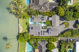 Aerial View of Maunalua Sunset