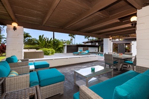 Luxurious Outdoor Lounge Area