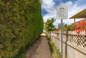 Public Beach Access a few steps away from the home