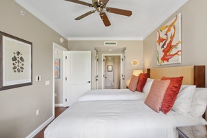Direct ensuite and ample space in the guest suite at Honua Kai Konea 204 provide ease and privacy.
