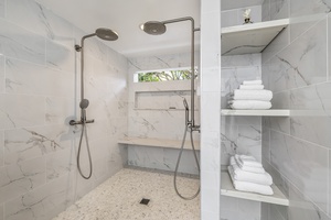 Primary Ensuite with extra large shower