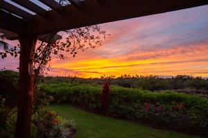 Dazzling Sunset Colors From Your Private Patio!