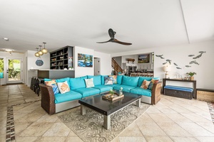 Settle into coastal comfort, where open spaces invite you to relax and reconnect.