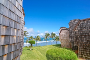 Quiet oceanfront neighborhood.
