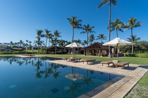 Soak up the sun by the pool