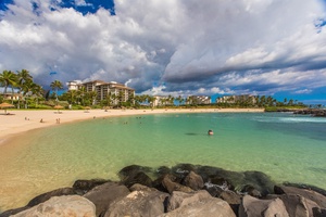 Ko Olina Resort offer a beachfront lagoon paradise.