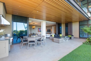 Step into your seamlessly connected indoor-outdoor  with contemporary furnishings and stunning natural light.