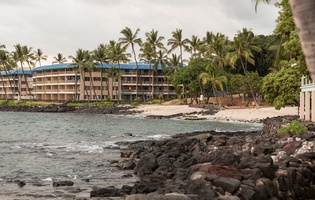 View of Honl's Beach from back yard