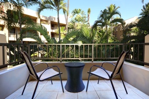 Quiet garden views off private lanai