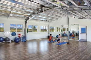 Yoga studio at Poipu Beach Athletic Club