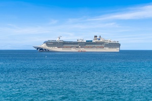 Enjoy front-row views of cruise ships and sea life from your private oceanfront lanai.