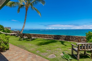 Lay back and relax with the sounds of the waves crashing and the gentle ocean breeze