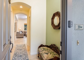 Feel welcomed the moment you arrive—this inviting entryway sets the tone for your luxurious stay in paradise.