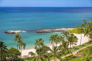 This bird’s-eye view reveals why Ko Olina is one of Oʻahu’s most sought-after destinations.