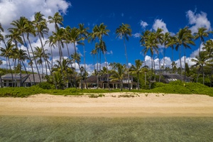 Enjoy walks on Kahala Beach at any time of day