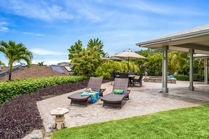 Relax in the pool side chaise lounges for a nice tan!