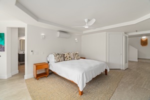 Another view of the second guest suite shows off its spacious layout.