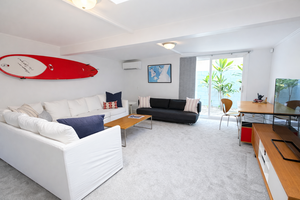 Cozy up in the family room for movie nights and quality time together.