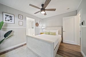 Guest Bedroom 3 has an ensuite bathroom, ceiling fan, and split A/C