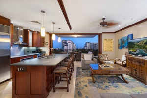 Modern meets comfort in this open floor plan, perfect for seamless entertaining in your living, kitchen, and dining areas.