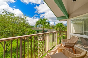 Your own private perch among the palms—ideal for coffee, cocktails, or a good book.