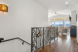 Timeless elegance exudes from the stairway grills, a graceful blend of nostalgia and craftsmanship