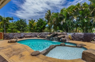 Enjoy your private saltwater pool!