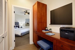 Work station and laundry area