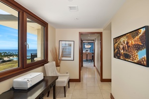 Clean and bright hallway to the bedrooms.
