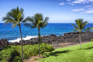 Gorgeous ocean views from the lanai