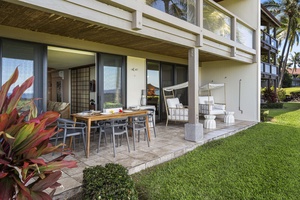 Unwind in your private lanai, the perfect tranquil spot for sipping cocktails and basking in the warm island breeze.
