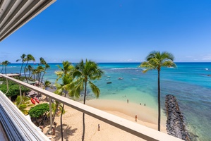 Step onto your private beach in seconds—guests love the ease of direct access and gentle surf for swimming and sunbathing.