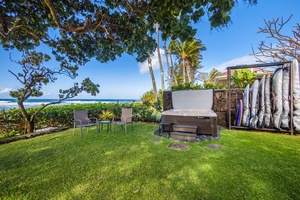 Soak up or have fun surfing!