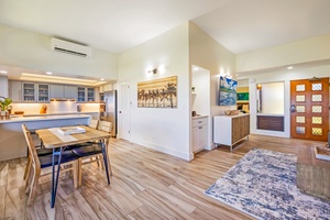 The open-concept design of Kapalua Ridge 1421 flows seamlessly from kitchen to dining to living—ideal for entertaining.
