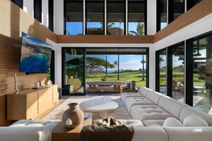 Gather in the expansive great room where panoramic views and relaxed luxury welcome every moment.