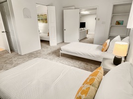 Another angle of the attached bedroom, offering extra space and comfort.