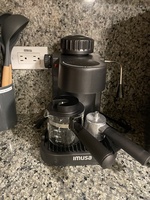 Start your mornings with rich Kona brews—this gourmet espresso and cappuccino maker is a guest-favorite perk.
