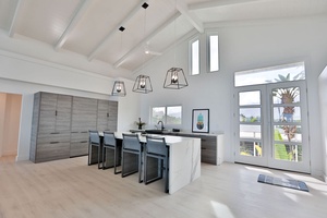Bright and open kitchen