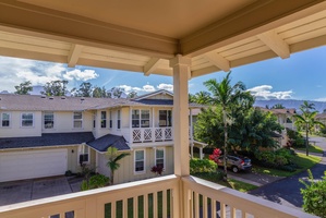 Scenic views from the guest bedroom’s private lanai—perfect for relaxing.