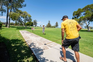 Have fun with family or guests at the on-site shuffleboard court—an entertaining way to enjoy the tropical outdoors.