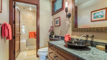 Second Bath with Walk-In Shower, Adjacent to Second Bedroom.