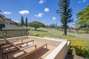 Lounge in style on your private lanai, where sweeping golf course views provide a daily dose of aloha.