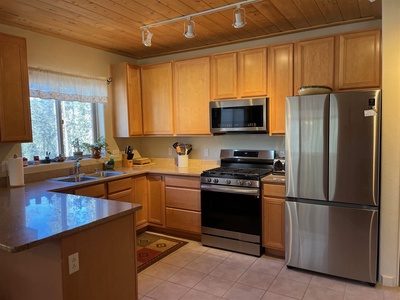 Kitchen with New Appliances