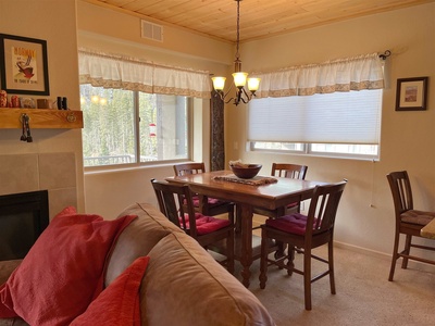 Dining Area with Picture Windows