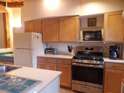 Kitchen View from Living Area