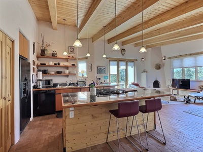 Fabulously Stocked Kitchen with Breakfast Bar Seating