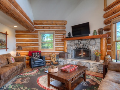 Great Room and Fireplace