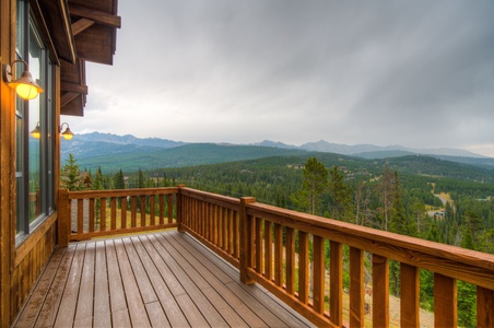 Main Level Deck from Hot Tub
