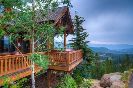 Deck and Hot Tub