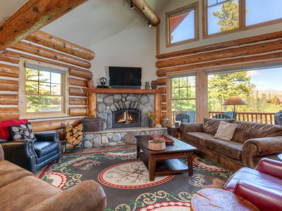 Great Room and Fireplace